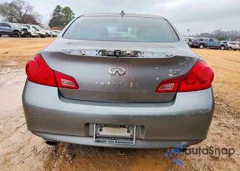 2012 Infiniti G25 Base z USA, uszkodzony, nr VIN JN1DV6AP3CM810112